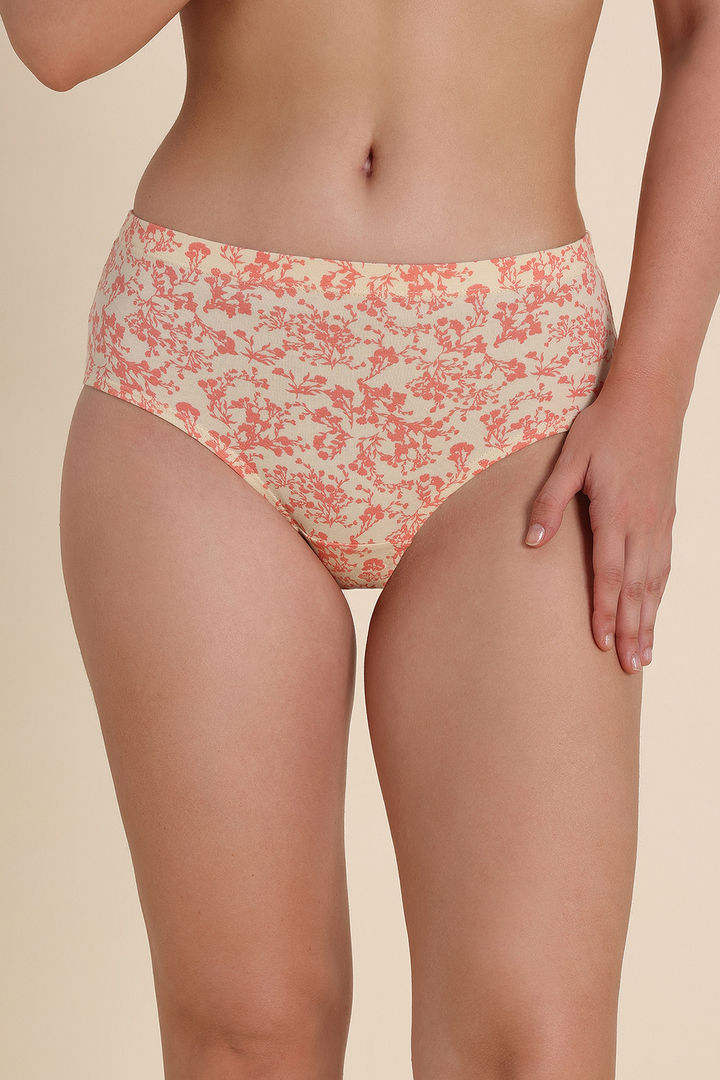 Zivame Medium Rise Full Coverage Hipster Panty (Pack of 3) - Multicolor — image 6